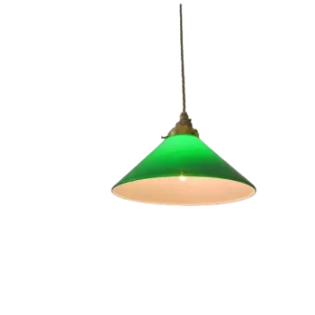 Emerald Elegance Hanging Light