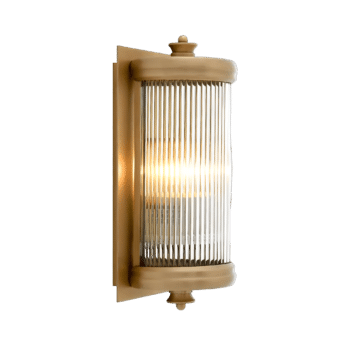 Golden Serenity Brass Sconce Petite