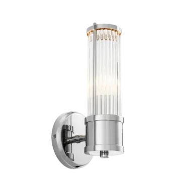 Gilded Brilliance Wall Sconce (Silver)