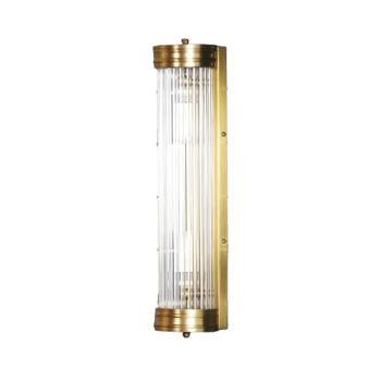 Golden BrillianceBeam Brass Wall Light